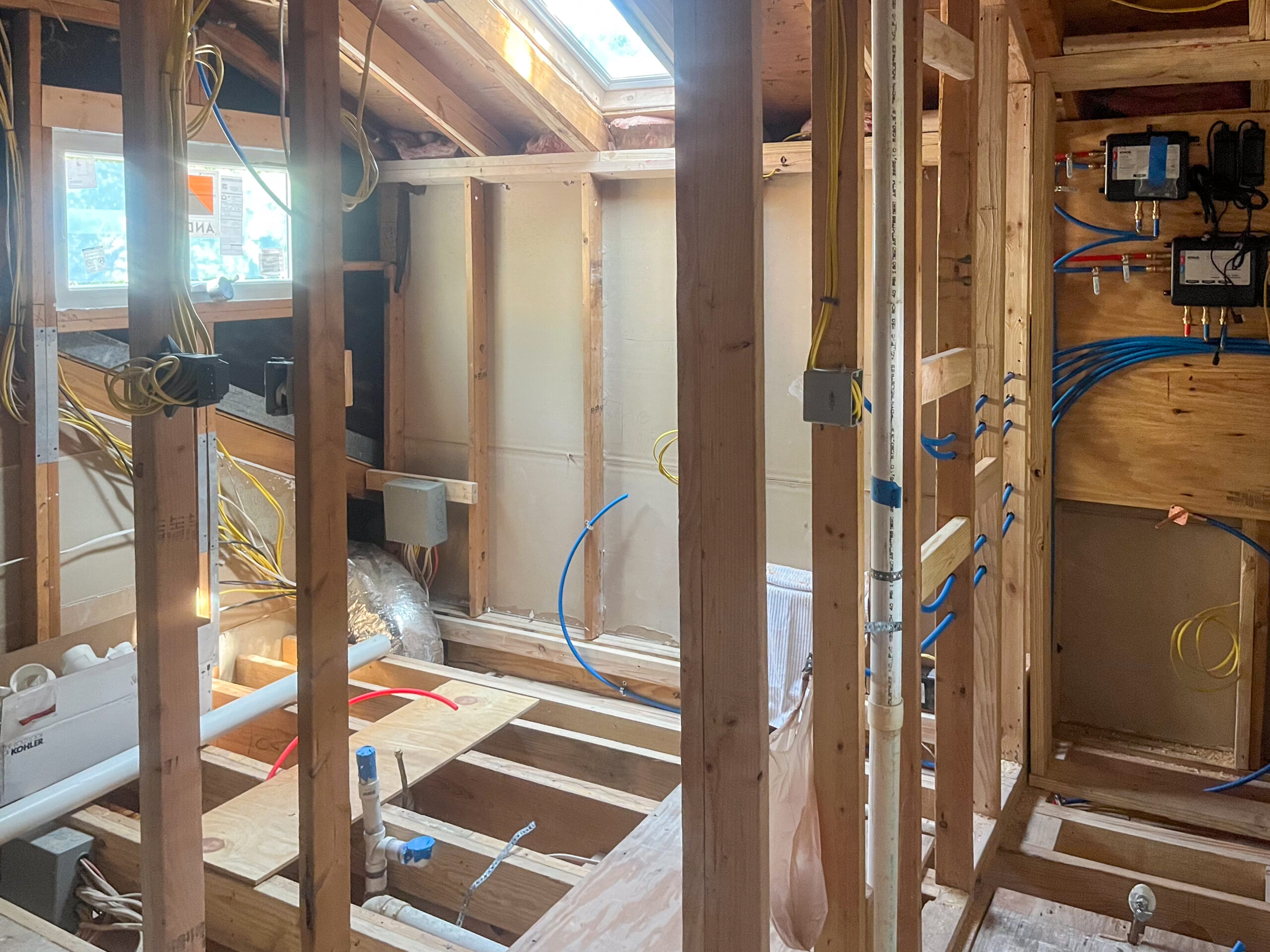 Construction home -framing