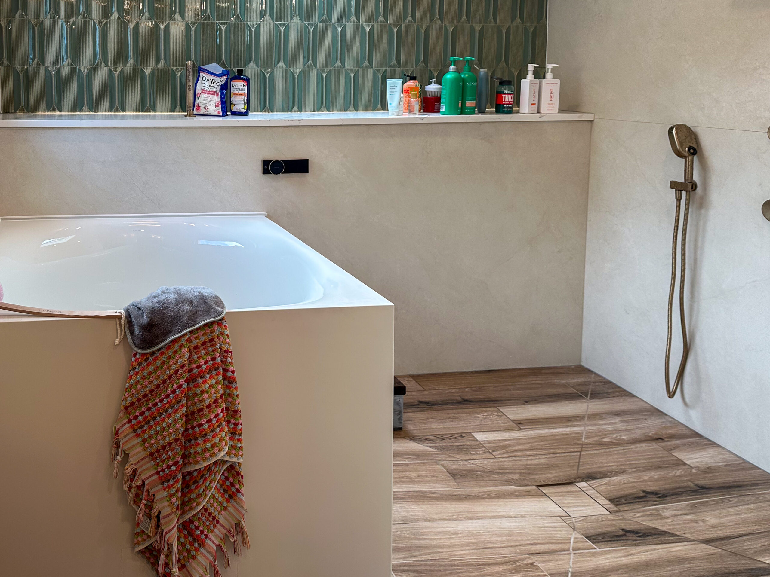 Bathroom remodeling -tub installation